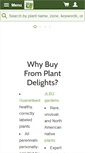 Mobile Screenshot of plantdelights.com